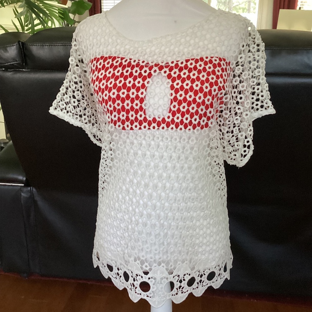 Beach Crochet Tunic Too